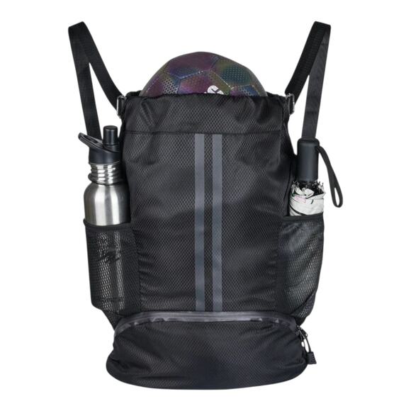 Waterproof Gym Bag Sport Wet/Dry Separate Drawstring Soccer Basketball Backpack - Picture 1 of 5